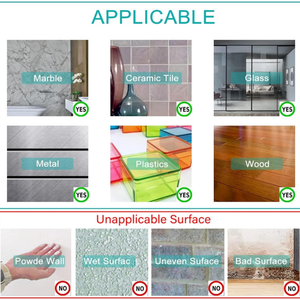 Troquelado de alta calidad, fácil de quitar, <span class=keywords><strong>cinta</strong></span> de agarre de Gel lavable, <span class=keywords><strong>cinta</strong></span> de montaje transparente, <span class=keywords><strong>cinta</strong></span> Nano <span class=keywords><strong>para</strong></span> <span class=keywords><strong>pegar</strong></span> fotos, póster, alfombra fija - Product Image 6