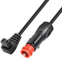 Allume-cigare de style DIN, Réfrigérateur de voiture, Câble de charge coudé, Mini faisceau de câblage automobile, Cordon d'alimentation avec garantie d'un an