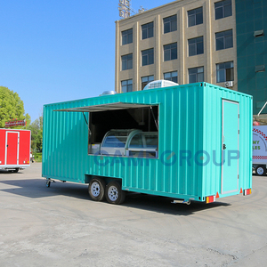 CAMPTRL - Camión de Comida Móvil para Café, Hot Dogs y Pizza, Contenedor de Comida con Equipamiento de Cocina Completo - Product Image 1