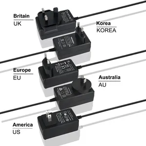 Fcc Ac/dc Power Adapters 5v 6v 9v 12v 15v 24v 0.5a 800ma 1a 2a 3a 4a 5a 6a 7a Eu Us Power Adapter For Cctv Box Router