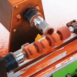 Mini Torno de Madera de 220V para Hacer Cuentas, Uso Doméstico, con Motor, Fácil de Operar, 1 Año de Garantía - Product Image 1