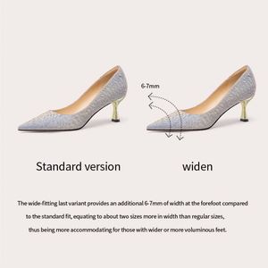 Chaussures élégantes pour femmes, bout pointu, talon haut, chaussures décontractées pour femmes, chaussures d'été populaires pour femmes - Product Image 6