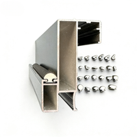 Joint d'étanchéité de porte en aluminium PU, type fente, anti-âge, durable, flexible, moderne, de haute qualité, étanche et insonorisant pour fenêtre