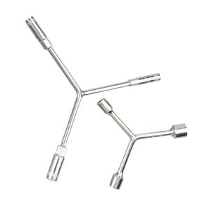 Ensemble d'outils manuels multifonctionnels triangulaires en Y pour moto, clé à douille extensible avec douille, produit complet - Product Image 1