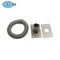 Manchon de protection de câble en acier inoxydable métallique de 18 mm, ressort de câble, protection anti-pincement, boucle de porte