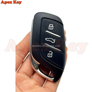 Carcasa de Llave de Coche Negra de 3 Botones para MG MG4 MG5 MG6 ZS EV HS EHS ZX GT para Roewe RX3 RX8 ERX5 RX5 I6 I5 - Product Image 4