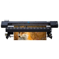 Máquina de impresión de pegatinas de vinilo de gran formato, impresora i3200 de la mejor calidad, cabezal de impresión, lona, banner flexible, 10 pies, 3,2 m, China