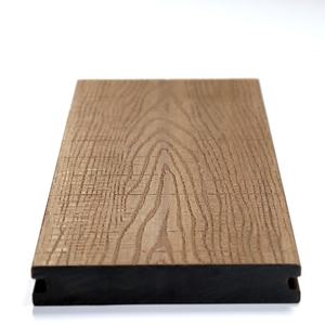 עיצוב אירופאי מודרני ידידותי לסביבה חיצונית wpc מרוכבים decking extrusion דק עץ טבעי טקסטורות גן - Product Image 4