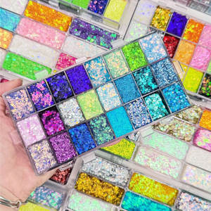 Etiqueta privada brillo maquillaje grueso solo gel de sombra de ojos logotipo personalizado de larga duración resaltar brillo cara cuerpo brillo sombra de ojos - Product Image 4