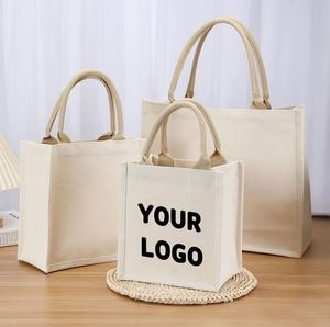 Sac fourre-tout en toile vierge personnalisable, durable, à imprimé animal, pour le shopping, cadeau promotionnel, vente en gros, usage quotidien - Product Image 1