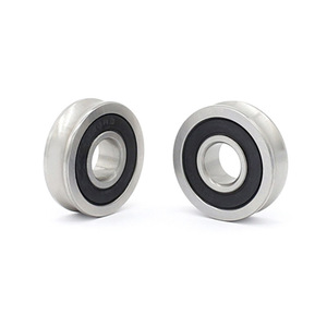 Rodamientos de Bolas de Ranura Profunda 6000RS No Estándar, Venta al Por Mayor del Fabricante, 10*28*8mm, Anillo Exterior Cóncavo en Forma de U, Guía para Equipos - Product Image 1