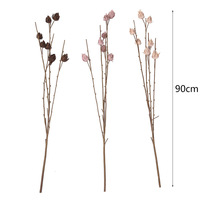 Fleur artificielle de protée de 90 cm de haute qualité, réaliste, aspect soie séchée, pour décoration de maison, de table de mariage, vente en gros, fausse fleur