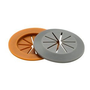 Cubierta redonda autoadhesiva para orificios de cables, para escritorio, gabinete, gestión de cables, a prueba de polvo, antideslizante, panel de material PP, diseño minimalista - Product Image 1