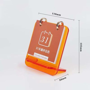 Acrylic lật <span class=keywords><strong>menu</strong></span> đứng Acrylic giữ lịch với vòng kim loại đầy màu sắc nhà hàng danh sách <span class=keywords><strong>Menu</strong></span> hiển thị giá - Product Image 4