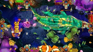 USA più popolare a gettoni 4 giocatori Arcade Game Fish Game Machine Ocean Monster Plus