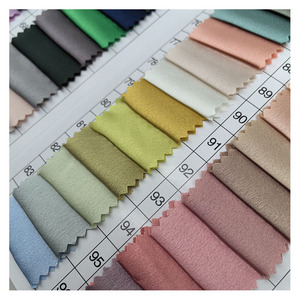 Phụ Nữ Của Vải 100% Polyester Mềm Mịn Sang Trọng Lụa <span class=keywords><strong>Crepe</strong></span> Matte Satin Vải - Product Image 3