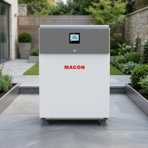 Bomba de Calor Geotérmica Inverter R290 de 24kW <span class=keywords><strong>con</strong></span> Velocidad Variable, Control por WiFi y Aplicación para Calefacción, Refrigeración y <span class=keywords><strong>Agua</strong></span> Caliente Sanitaria - Product Image 2