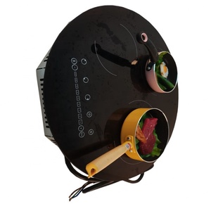 Placa de Inducción Redonda de Vidrio para Empotrar de 5KW - Product Image 1