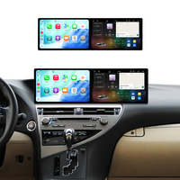 Autoradio multimédia Baoshang double écran tactile 10,1'' Android 15 pour LEXUS RX 2009-2014 avec navigation GPS et CarPlay sans fil
