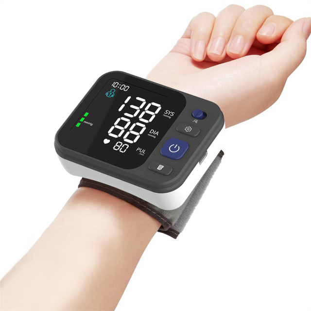 Portable Automatic LED Display Digital BP Monitor Sphygmomanomet Wrist Blood Pressure Machine Portable Electronic Blood Pressure