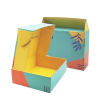 Caja de Embalaje de Papel Corrugado con Logotipo en Lámina Dorada, Diseño Personalizado, Reciclable y Reutilizable, Caja de Envío, Embalaje Personalizado para Camisetas