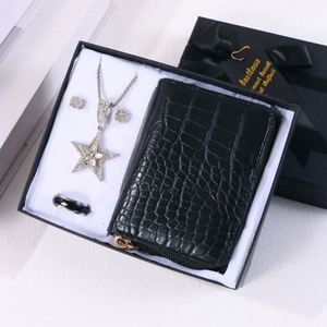 Cartera Metálica Ecológica para Hombre y Set de Joyería y Regalo para el Día del Padre y Otras Festividades - Product Image 1