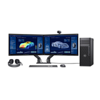Station de travail tour Dell Precision 7875 AMD Threadripper PRO 7975WX RTX A400 4 Go DDR6 128 Go DDR5 2 To Stockage certifié CE
