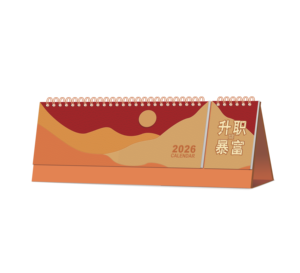 Harga pabrik 2026 meja baru dan promosi menggunakan kalender meja cetak dengan buku catatan - Product Image 6