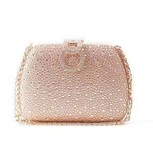 Bolsos de Mano de PU con Cristales para Mujer, Elegantes para Bodas y Fiestas, con Cierre de Broche y Correa para el Hombro - Product Image 1