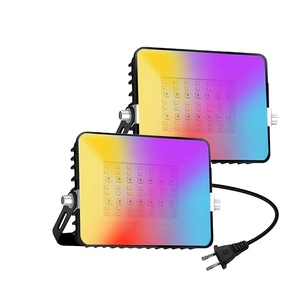 Faro LED RGB Wireless 2.4G con Controllo Remoto via App, 30W, per <span class=keywords><strong>Esterni</strong></span>, Antideflagrante IP66, Angolo di <span class=keywords><strong>Illuminazione</strong></span> 120°, Alta Resa Cromatica (CRI) - Product Image 1