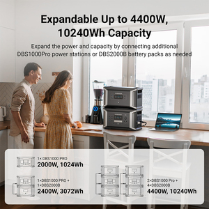 Dabbsson Nhà Máy Điện Cầm Tay 110V 220V 230V Off Lưới Ngoài Trời Cắm Trại 2000W Năng Lượng Mặt Trời Máy Phát Điện Tất Cả Trong Một Năng Lượng Mặt Trời Hệ Thống Năng Lượng - Product Image 4