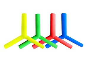 Anneau de dentition en silicone Y Chew pour la thérapie motrice orale, jouet à mordre de qualité alimentaire pour bébés, favorisant le développement de la parole - Product Image 5