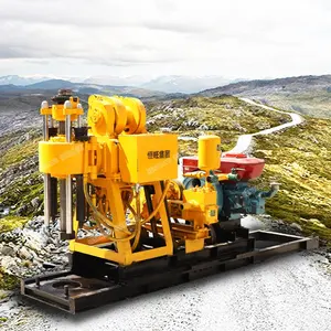 HW200 drilling 200m deep full hydraulic drilling rig Water Well geotechnical drilling machine
