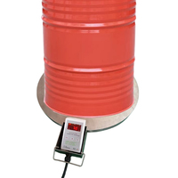 HDY Ölfass-Heizung mit Edelstahlbasis, Digitaler Temperaturregler, Hochpräzises 1,8m Stromkabel, Heizelement 120V/230V