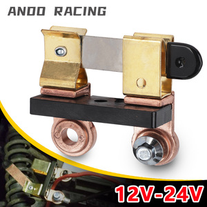 Interruptor de desconexión de batería de coche 12V-24V de cobre puro, interruptor horizontal de apagado de motor para actualización de coches - Product Image 3