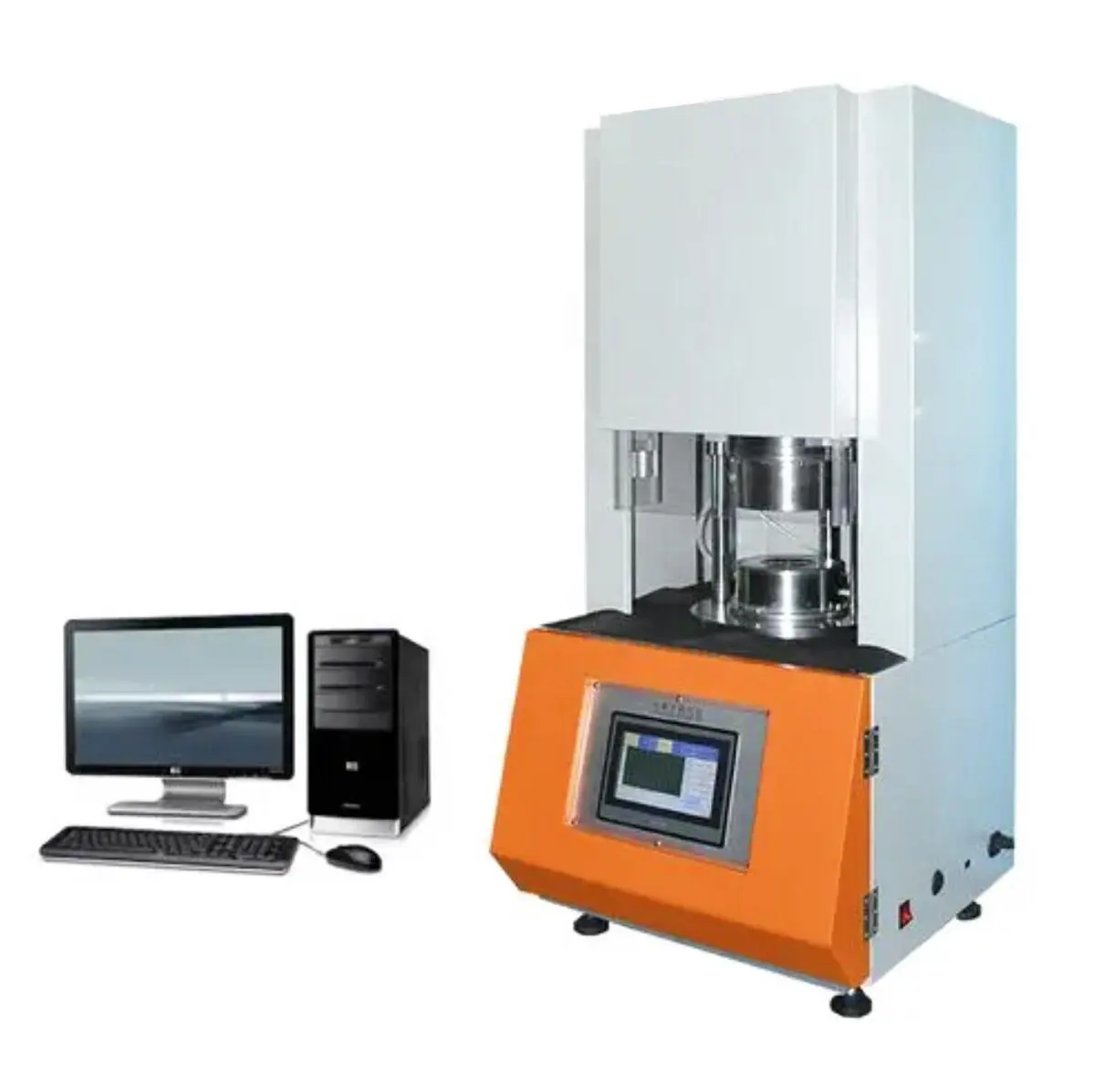 उच्च परिशुद्धता प्रयोगशाला रबर Rheometer गतिशील एमडीआर आगे बढ़ मरने रबर Rheometer