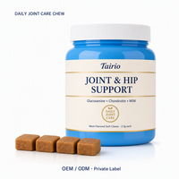 Friandises à Mâcher Quotidiennes pour Chiens : Soin Articulaire, Glucosamine, Chondroïtine, MSM, Moule à Lèvres Vertes – Bien-être Naturel Premium ODM