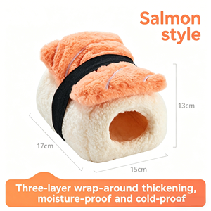 스시 스타일링 방습 방한 다용도 디자인(햄스터, 기니피그, 슈가 글라이더, 소형 애완동물용) - Product Image 6