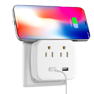 États-Unis <span class=keywords><strong>Canada</strong></span> Mexique <span class=keywords><strong>Adaptateur</strong></span> de prise murale avec chargeur USB Prise UE Standard 6A <span class=keywords><strong>Courant</strong></span> nominal pour plusieurs pays - Product Image 4