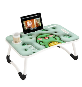 <span class=keywords><strong>Mesa</strong></span> Plegable Personalizable para Portátil, Soporte de Lectura Plegable, <span class=keywords><strong>Escritorio</strong></span> Simple para Dormitorio - Product Image 4