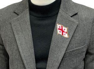 Tùy chỉnh quốc gia ngày quốc gia cờ cho ve áo pin đôi tình bạn vượt qua men huy hiệu mềm cứng kim loại truyền thống từ ename - Product Image 4