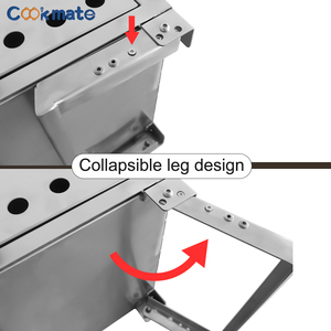 Camping Bois de chauffage BBQ <span class=keywords><strong>Four</strong></span> Jardin <span class=keywords><strong>Extérieur</strong></span> Cour 12 pouces <span class=keywords><strong>Four</strong></span> <span class=keywords><strong>à</strong></span> granulés de bois <span class=keywords><strong>Pizza</strong></span> - Product Image 3
