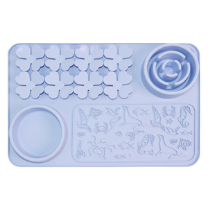 Tappetino Olfattivo per Cani in Silicone Ecologico Extra Spesso Impermeabile, Alimentatore Lento Anti-Soffocamento 2-in-1 con Tasche Nascondiglio per Premi - Product Image 5