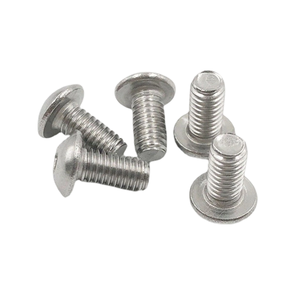 Tornillo de Cabeza Redonda con Sextavado Interno ISO7380 de Acero Inoxidable M2/M2.5/M3/M4/M5/M6/M8/M10/<span class=keywords><strong>M12</strong></span>, Tornillo de Cabeza de Champiñón con Hexágono Interno - Product Image 3