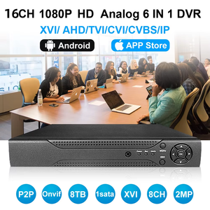 CR-DVR16 1080HD Grabador de Video Digital DVR XVR H.265 de 16 Canales 6 en 1 con Detección Facial y Detección de Perímetro para Salida - Product Image 3