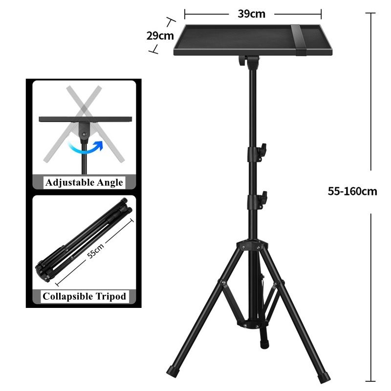 Plateau de support de trépied de projecteur