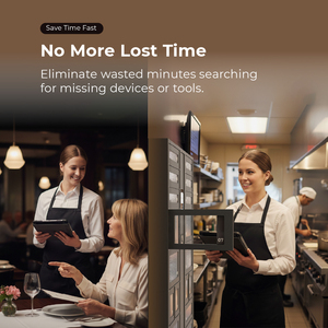 26 bay IOT thiết bị di động sạc Locker với RFID/HID thẻ cho nhân viên quản lý - Product Image 5