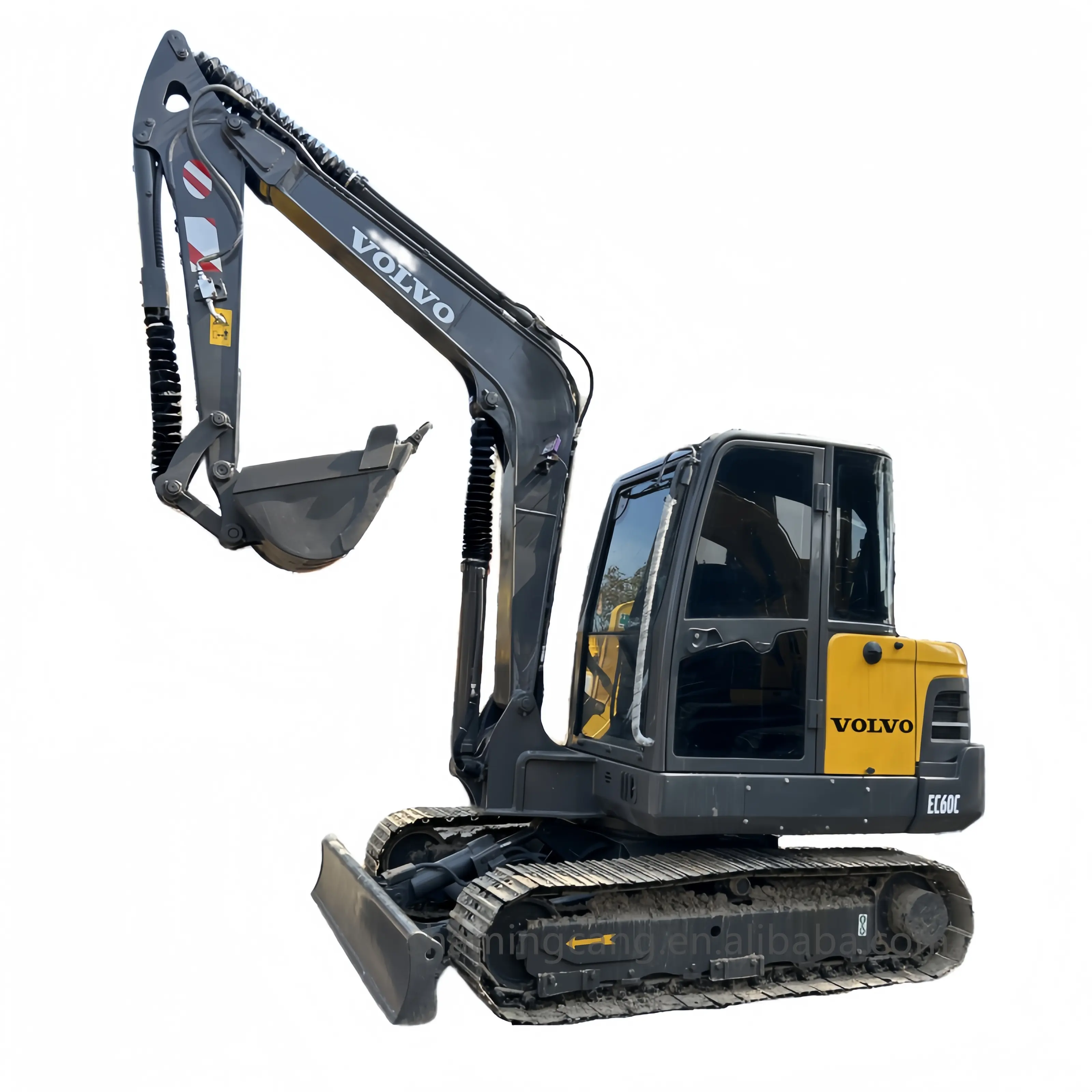 Originale Volvo EC60C escavatore usato per la vendita EC60 seconda mano 6 ton idraulico mini crawer scavatore macchina da giardino