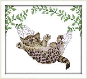 Animals Awesocrafts Easy Patterns Cross Stitching Embroidery Kit Supplies Supplies Christmas Gifts,cross stitch kit animals