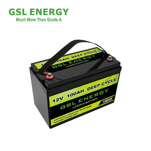 GSL ENERGY 12V 24Vリチウムイオンバッテリー50Ah 300Ah 200Ah 100Ah Lifepo4バッテリーパック12V 100AhゴルフカートRvおもちゃ用 - Product Image 2